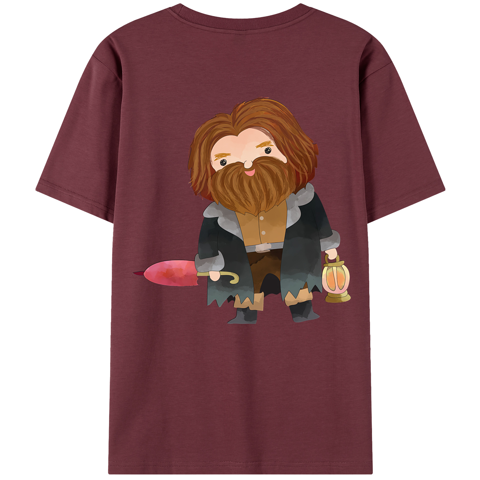 （画像用） Harry Potter ハリー・ポッターシリーズ 綿100％半袖Tシャツ（背面プリント）
